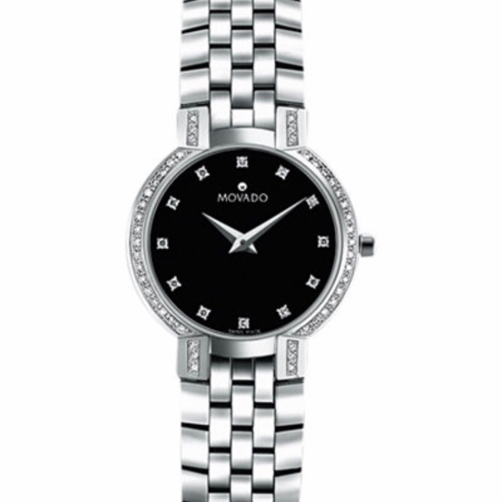 Movado Faceto Woman’s Diamond Watch